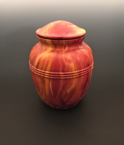 "Wooden Ship #11" Cremains Urn
Eastern Red Cedar
10 x 5, 115 cu in
nfs

